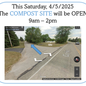 Compost Site Open This Saturday